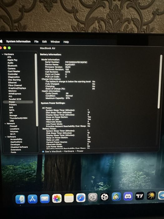 Macbook Air M2 8/256