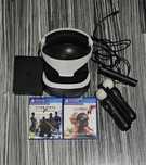 Pachet kit  ochelari vr camera + 2 jocuri ps4