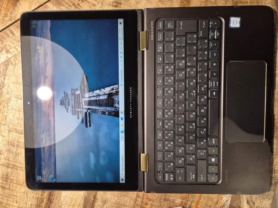 Laptop HP Spectre x360 13" – Touchscreen, i5, Dark Ash Silver / Cupru