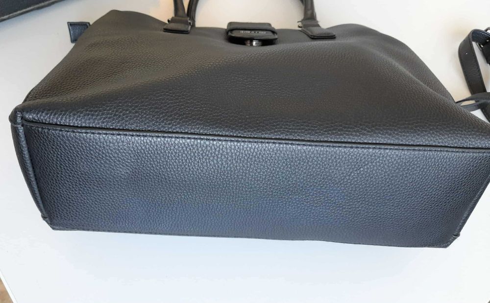 Дамска чанта s.Oliver – черна, еко кожа, отлично състояние