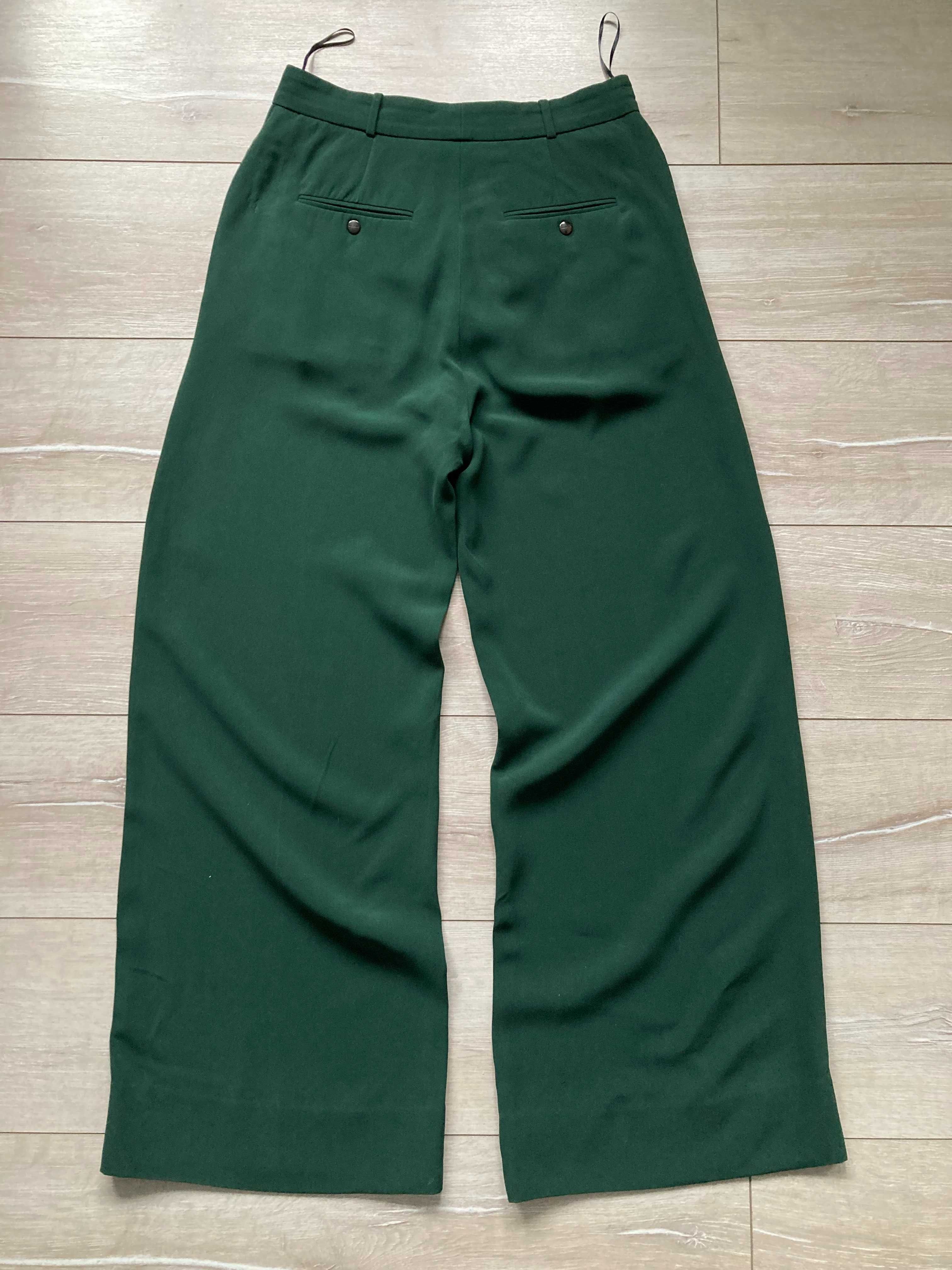 Оригинален Burberry London копринен женски панталон UK12 / US10 / EU38