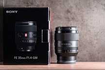 Sony FE 35mm f/1.4 GM – безупречно състояние, пълен комплект