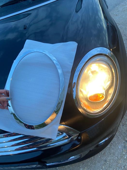 Ободок на фару , миникупер ,mini cooper