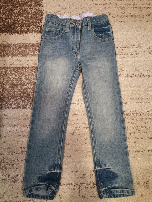 Blugi masura 116-122, nepurtati, material blugi fara strech