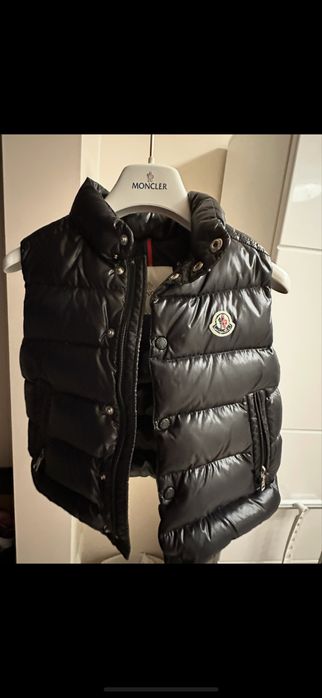 Детски елек Moncler 104-см 4г черен,носен един сезон
