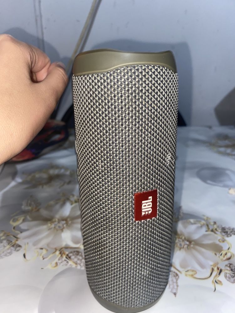 Портативная колонка jbl flip 5(серая), б/у