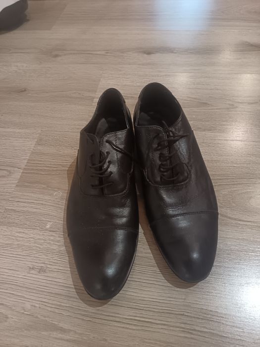 Мъжки официални обувки естествена кожа