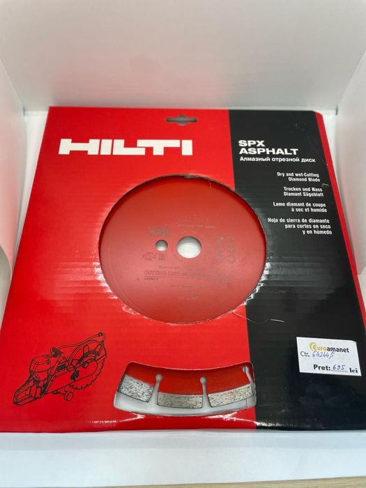 Hilti Disc diamantat pentru asfalt SPX -I-