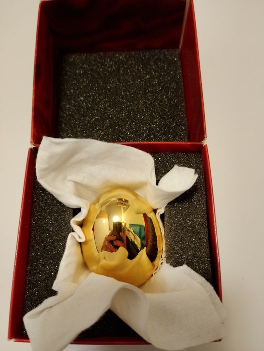 Позлатено, с 24 карата злато, яйце