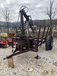 Remorca forestera cu macara hiab 5 -6 tone