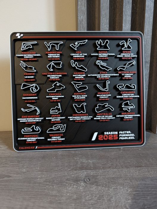 Calendar Moto GP 2025