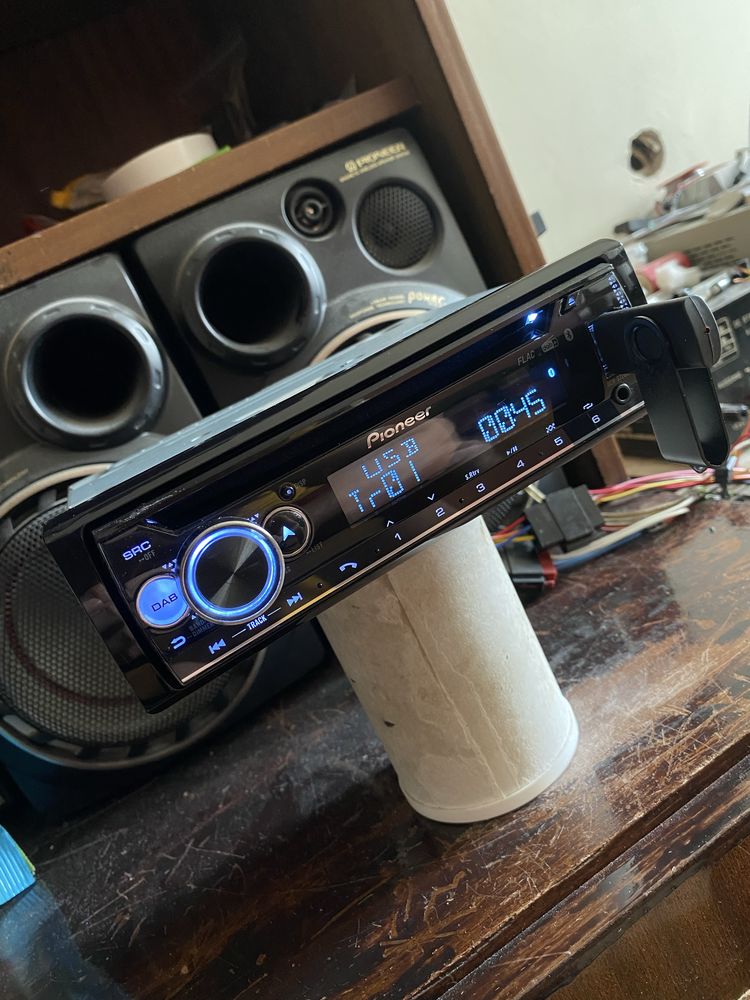 PIONEER DEH-S720DAB - ВИСОК КЛАС- USB Bluetooth CD Радио плеър сд кола
