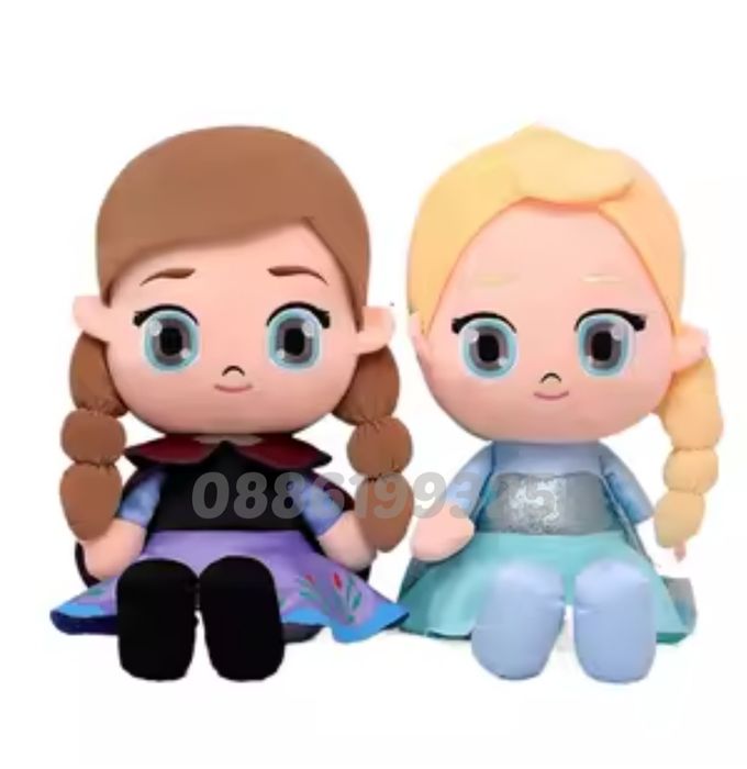Комплект Плюшени кукли Елза и Анна, Плюшена кукла Елза и Анна Frozen