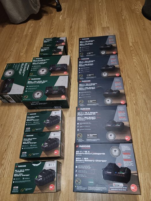 Incarcatoare acumulatori Parkside