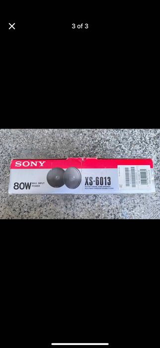 Тонколони за кола Sony