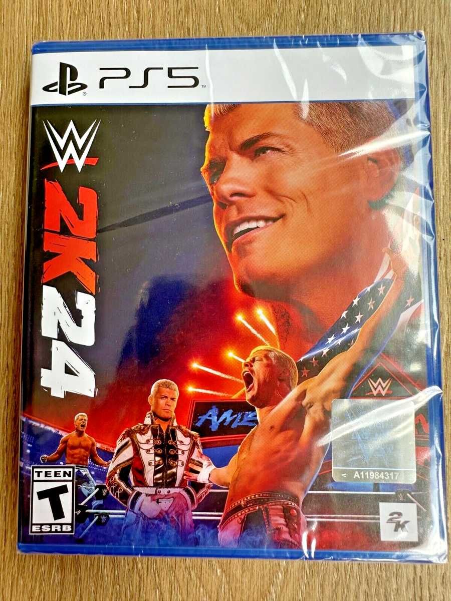 PS5 WWE 2024 КЕЧ PlayStation игра