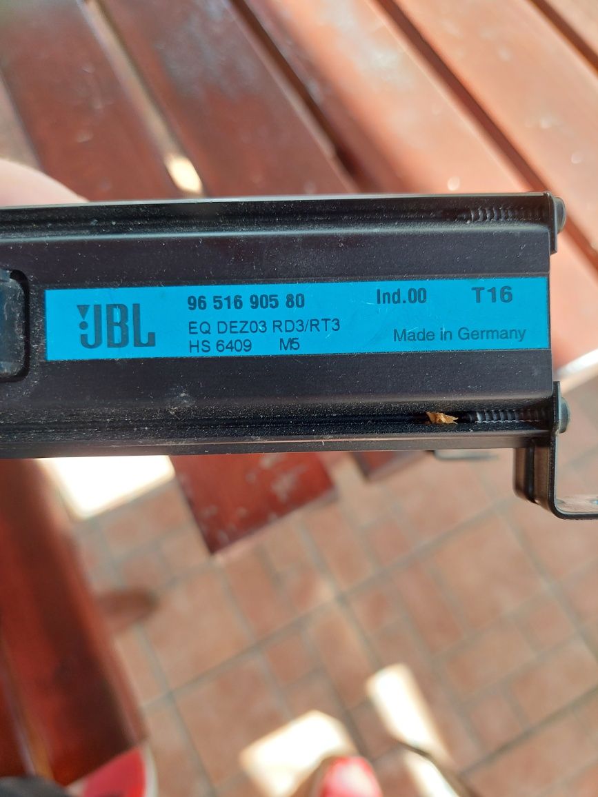 Statie amplificator originala Peugeot JBL