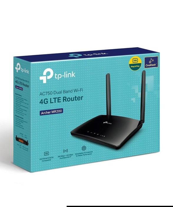 TP-Link AC750 Archer MR200 с поддержкой 4G