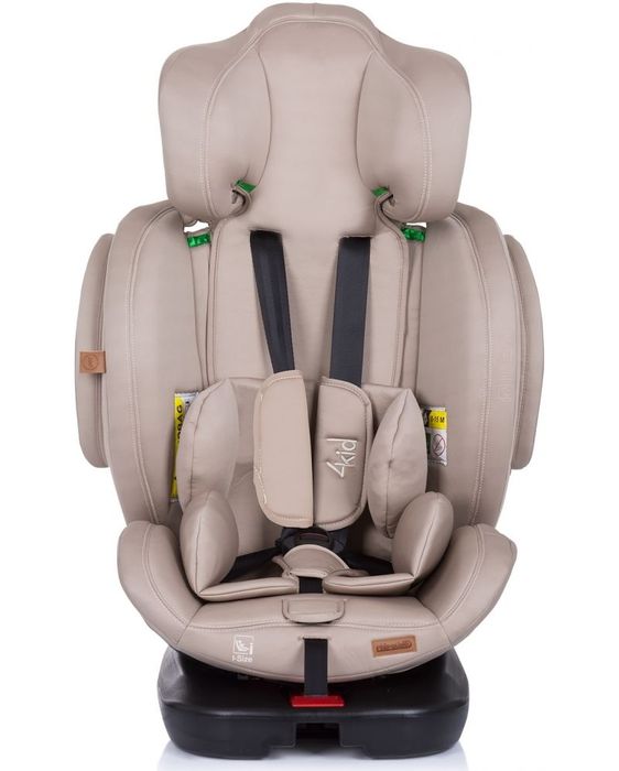 Столче за кола Чиполино/ Chipolino - 4Kid, i-Size, 40-150 cm, хумус