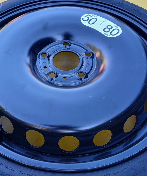 Roată rezervă slim 5x114.3 Nissan Renault 125.70.19