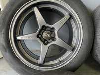 Jante '17 5x108 roti vara OZ CronoHT anv 215/55R17 Pirelli P7
