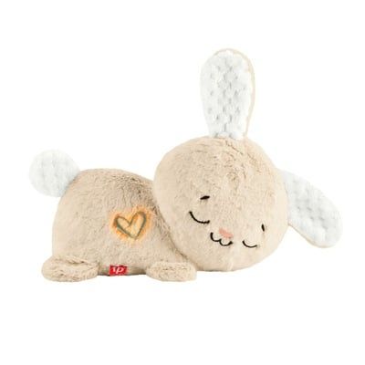 Интерактивна дишаща играчка с бял шум зайче/видра Fisher Price Soothe