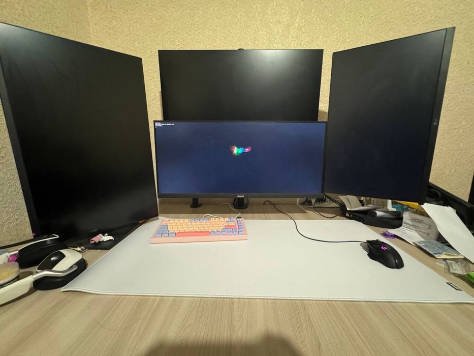 Белый большой коврик 2E PRO Speed 2XL