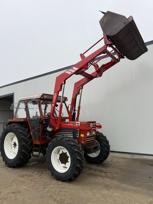 Tractor Fiat Agri 80-90 HI LO ore 4640 Belgia Incarcator Cupa 70 90
