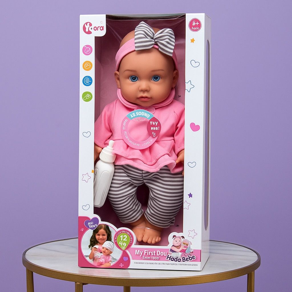Говорещи бебета Hada Bebé, My First Doll – 12 звука, които ще зарадват
