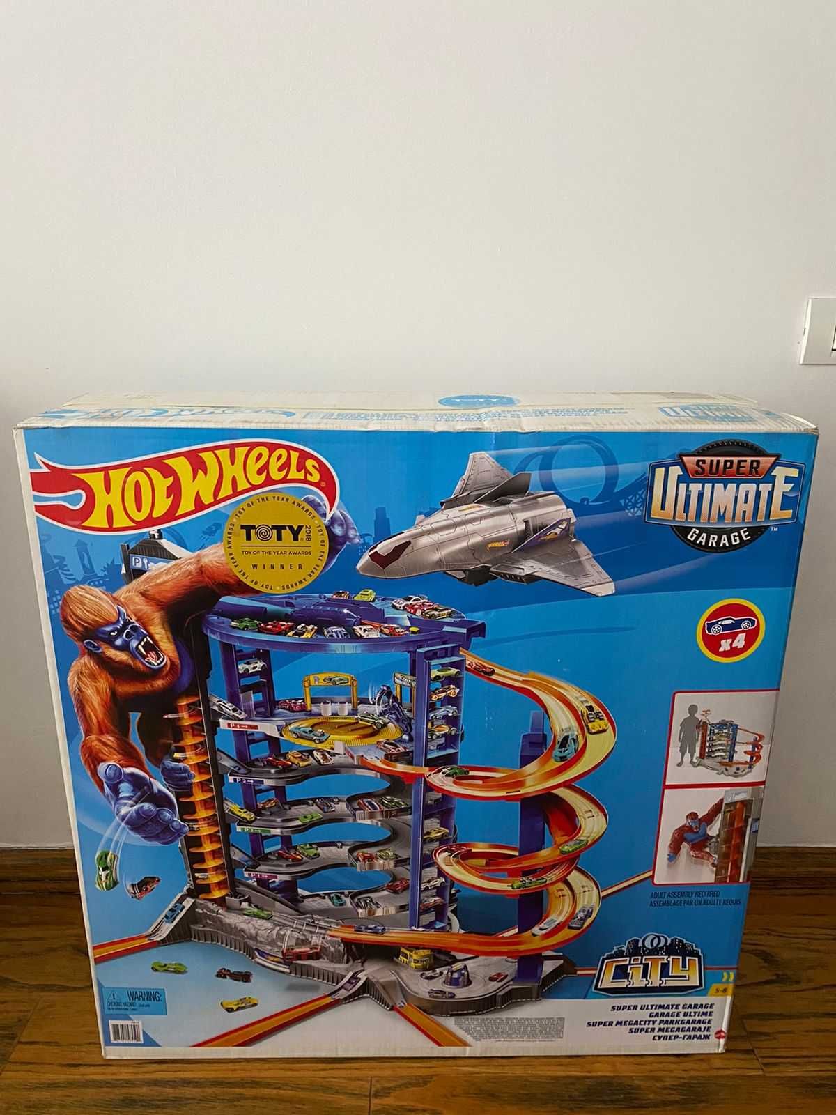 Hot Wheels City Ultimate Garage, Car Track, Super Mega Parking