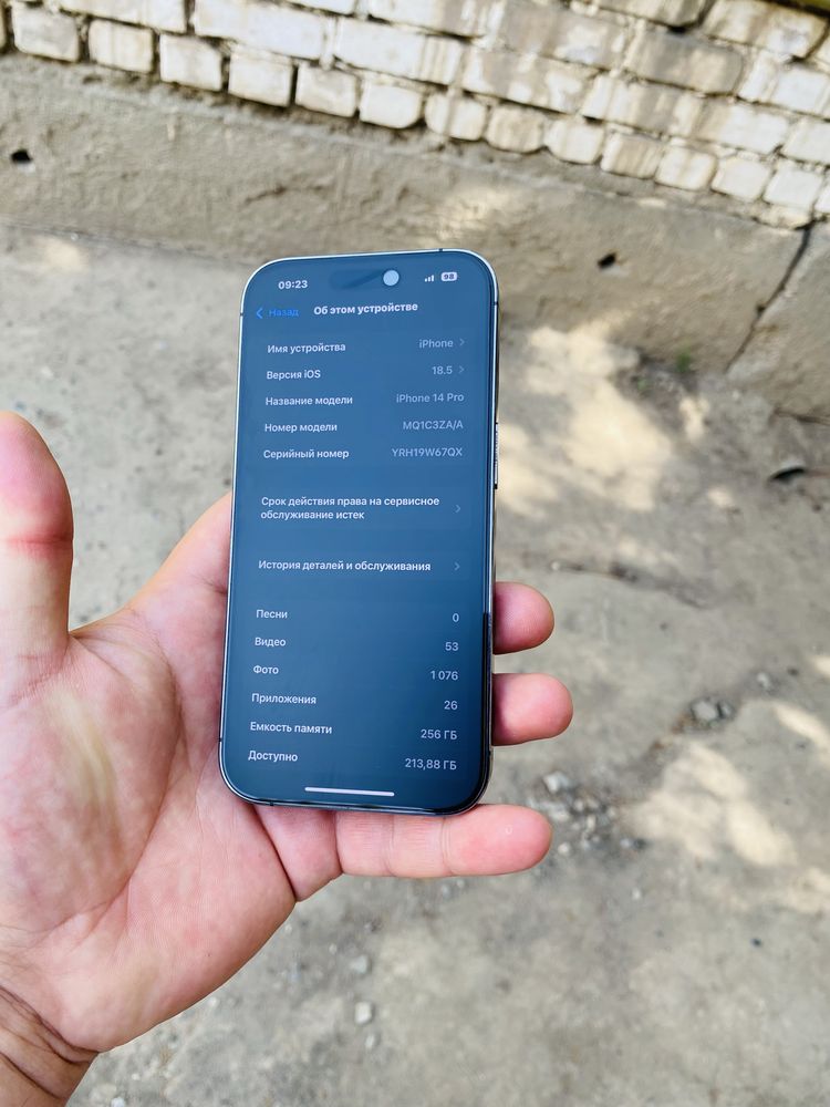 Iphone 14 pro 256 gb Dual sim