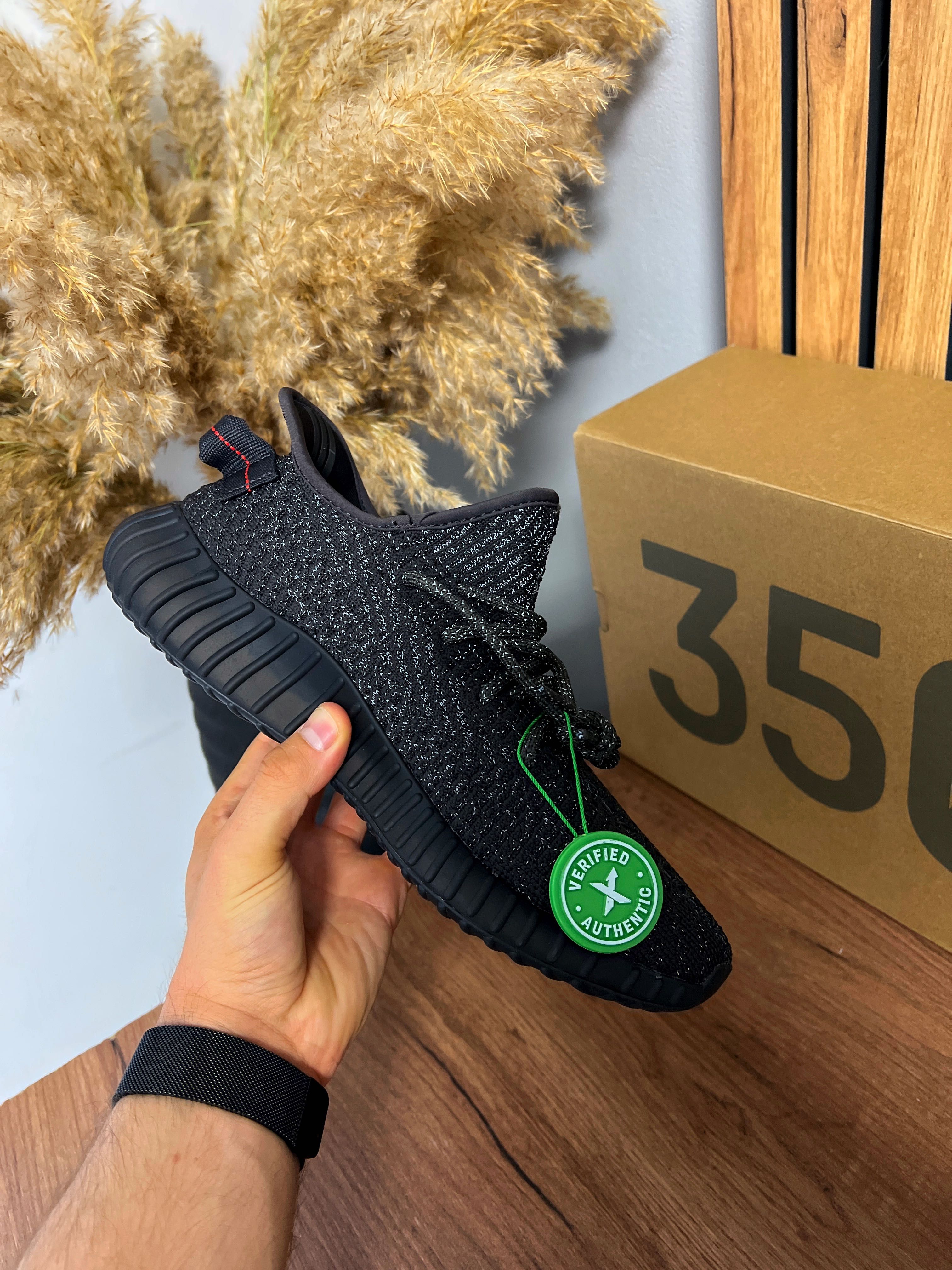 37-46 Adidas Yeezy Boost 350 V2 Static Black Rf