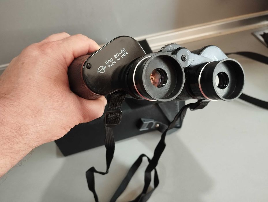 ПРОМО ТОП СЪВЕТСКИ Бинокъл-БПЦ 20х60 (ЗОМЗ, Первая генерация)