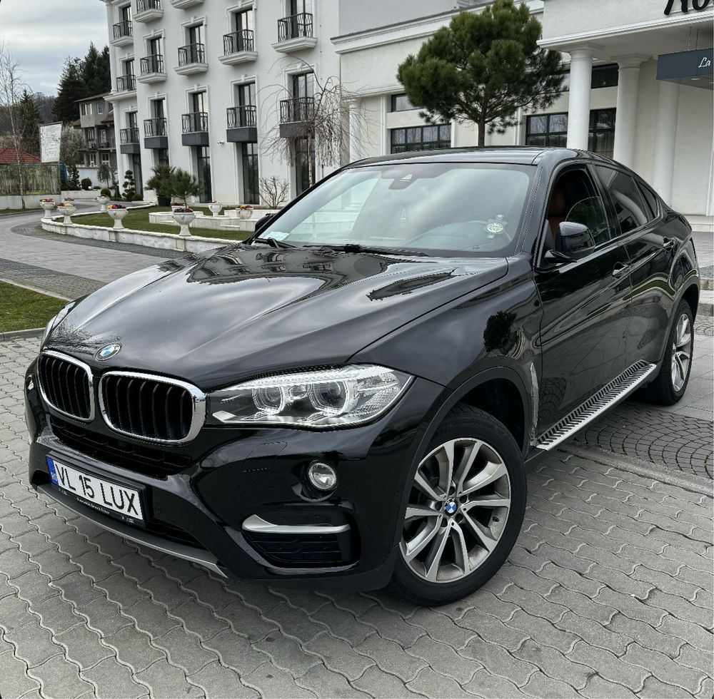 BMW X6 2015 xDrive F16/3.0d/Interior Cognac/Faruri Led/Lane&Side Assis