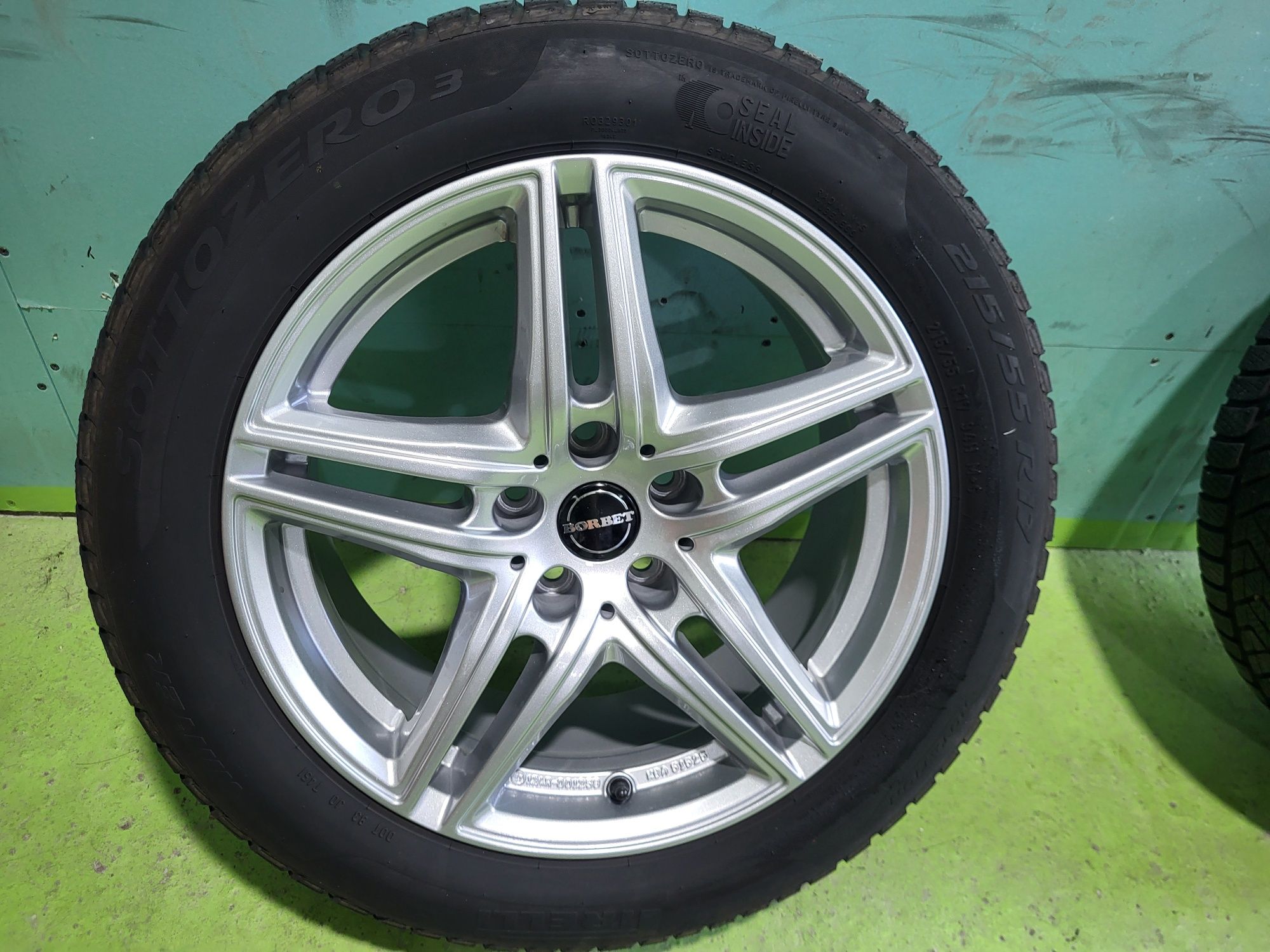 1 бр 17 5x112 Джанта Vw audi Mercedes Skoda  215/55/17 5х112