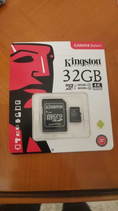 Карта памяти micro SD 32Гб