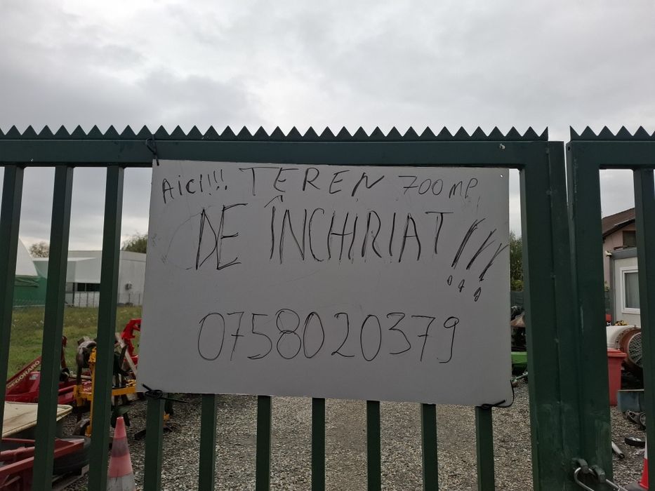 Inchiriez Teren Sura Mare ,Si Viile Sibiului la asfalt