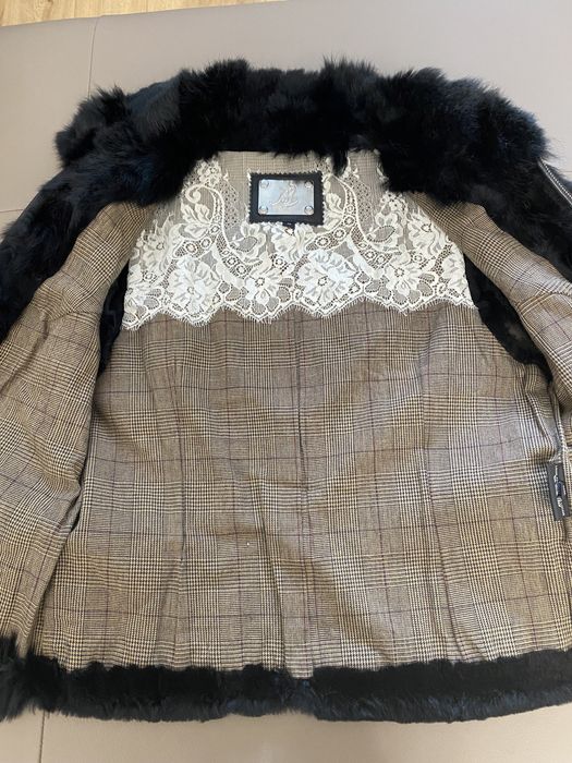Vesta de blana naturala