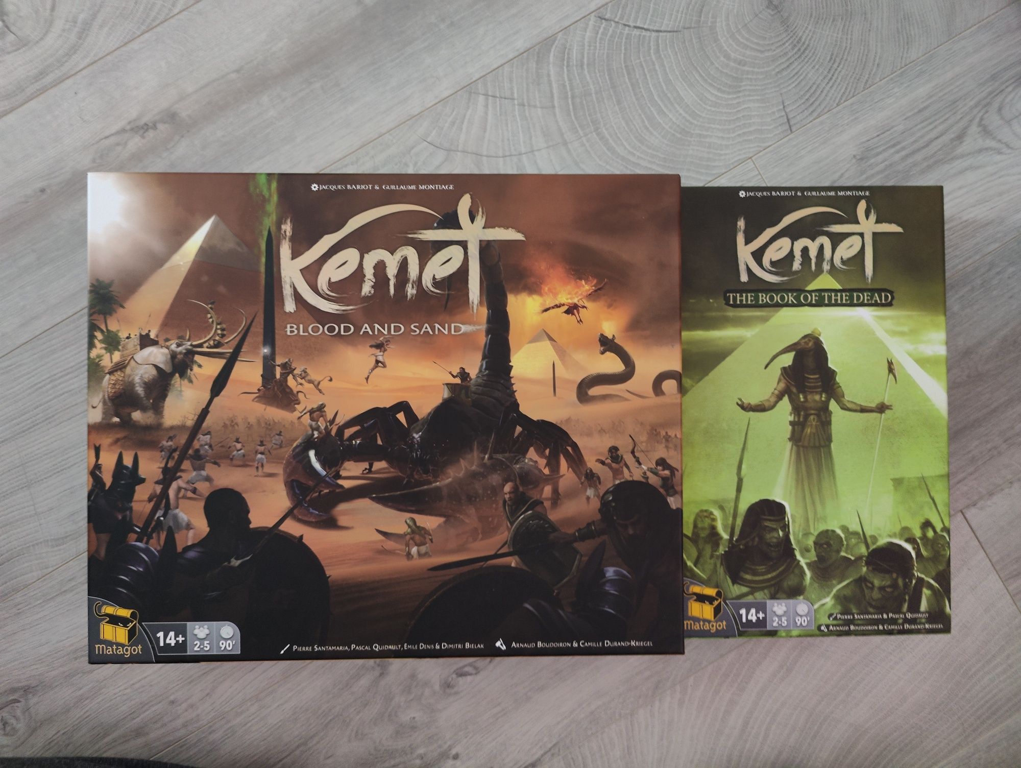 Boardgames Kemet Blood & Sand + extensie Book of the dead