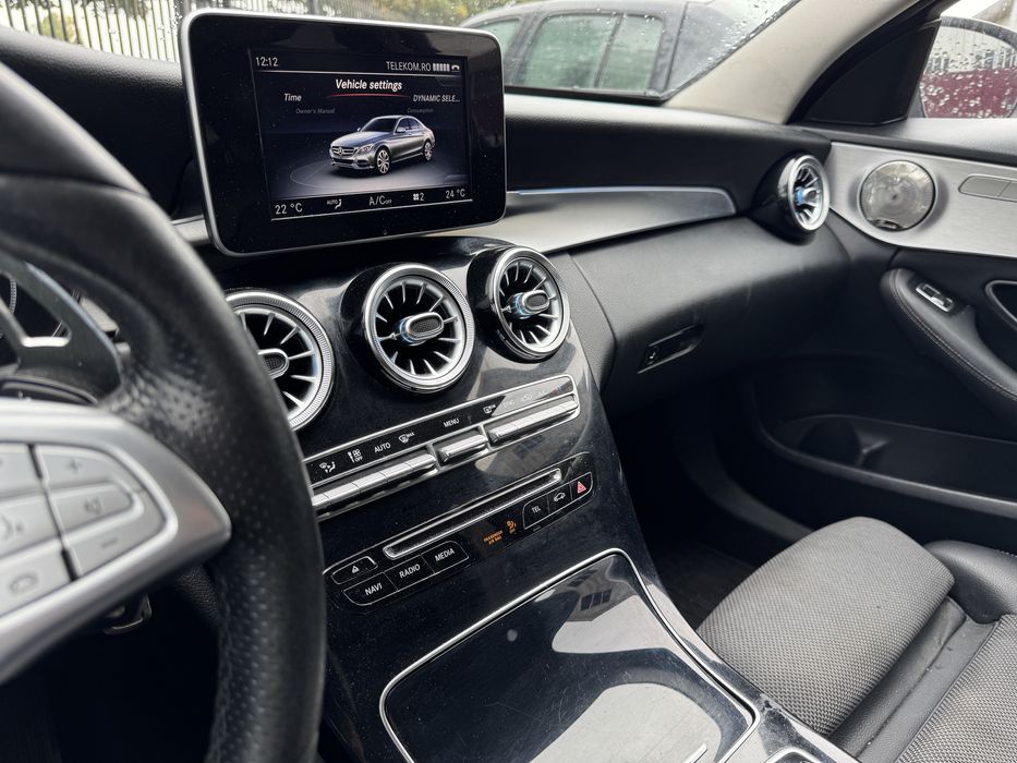 Mercedes C250 2018 204cp Gri mat de fabrica/9 G-tronic/Full led