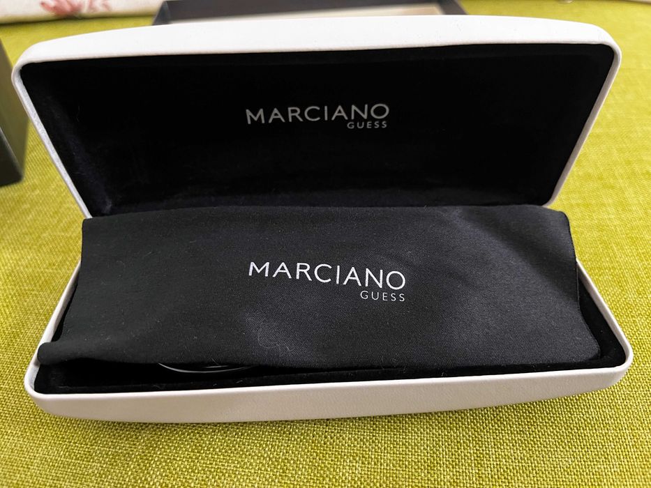 Оригинални очила с диоптрични рамки Guess by Marciano, цвят лилав