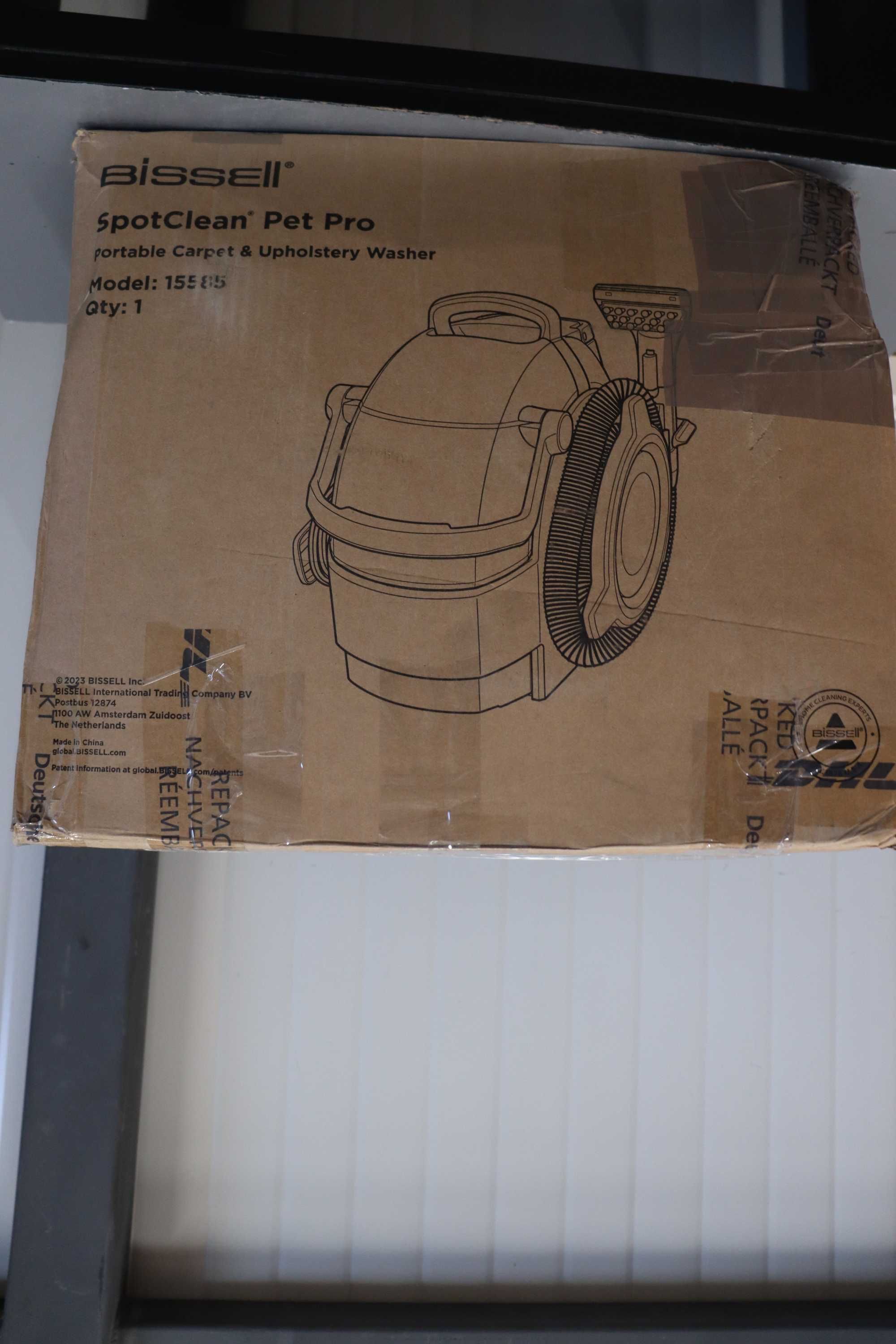 Перяща прахосмукачка BISSELL SpotClean Pet Pro, Черна/Зелена, 750 W