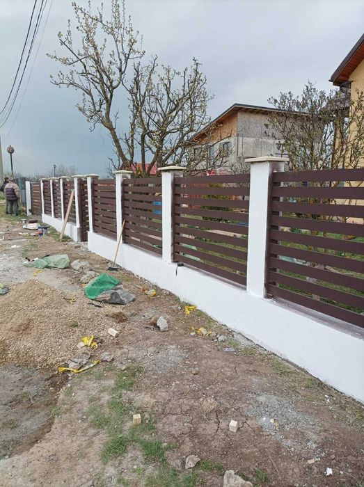 Garduri din panou stil jaluzele de diferite modele si dimensiuni