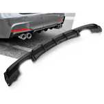 Difuzor Bara Spate M Performance Evacuare Dubla BMW F30 F31, Negru Luc