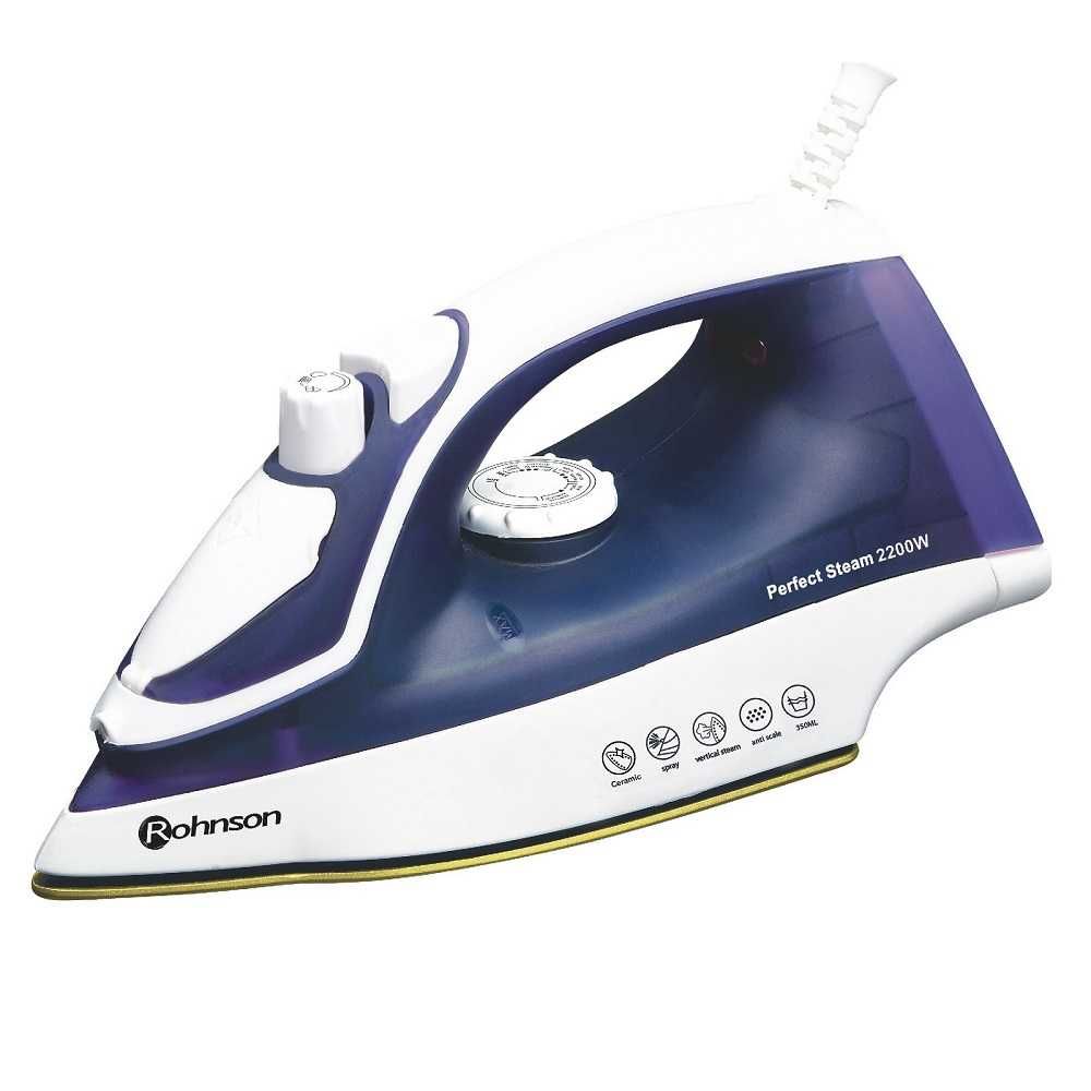 Парна ютия Rohnson R-331, 2200W, керамично покритие