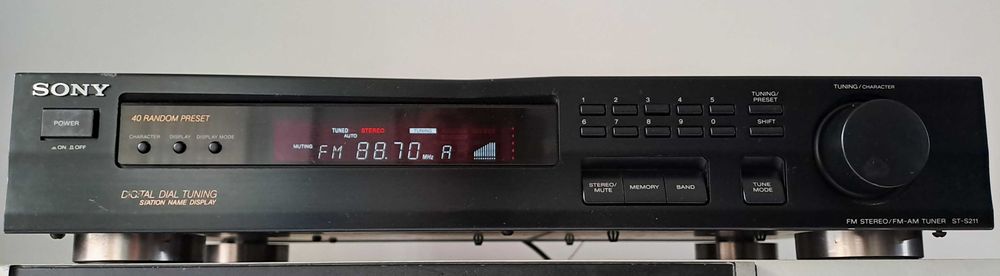 Sony ST S  211 tuner muzica