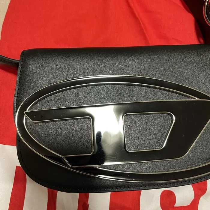 Diesel 1Dr Black Shoulder Bag
