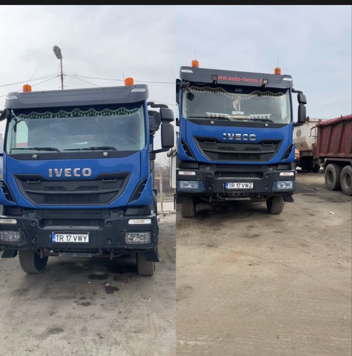 IVECO TRAKKER 8x4 autobasculanta