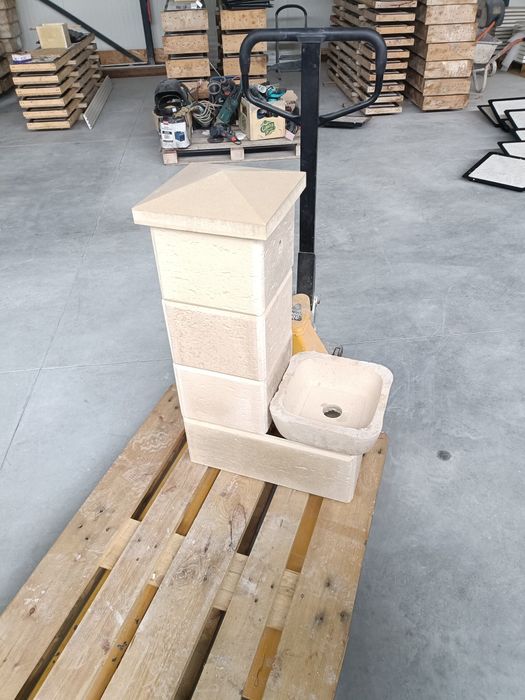 Coame,capace si placi decorative din beton