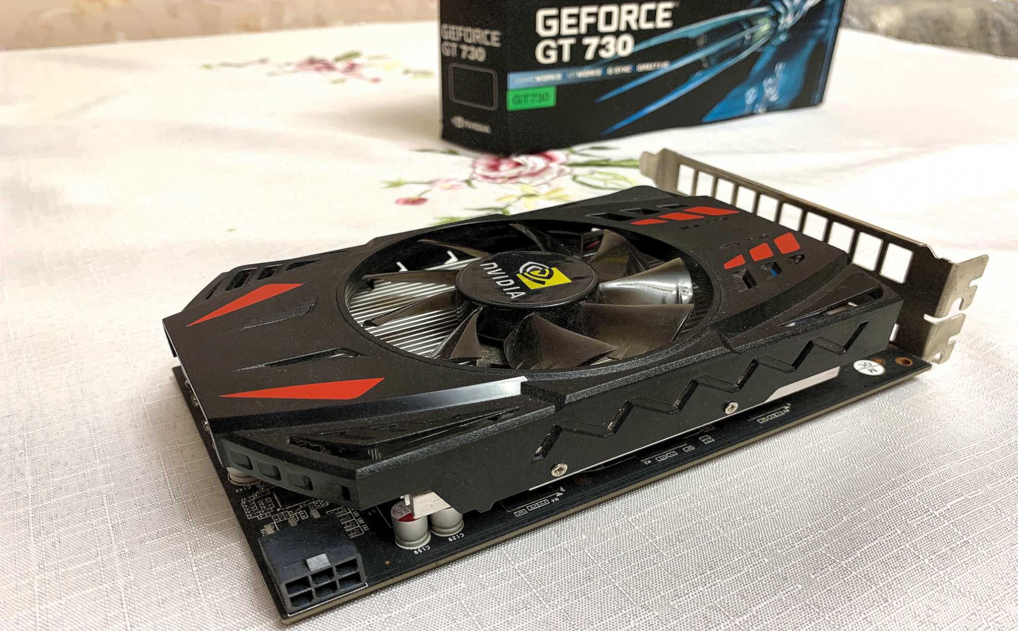 Новая видеокарта NVIDIA GeForce GT 730–4GB GDDR5